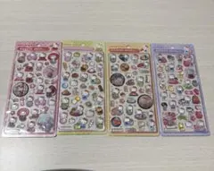 [正規品]ボンボンドロップシール 和柄 キティー