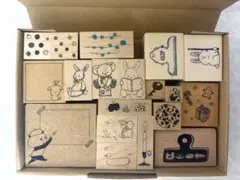 BOUS様　木製スタンプセット 大量まとめ売り　① BOUS様 木製スタンプセット 大量まとめ売り ③ - メルカリ