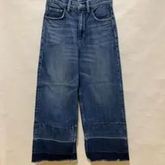 SIWY ワイドレッグデニム 24 カットオフ
