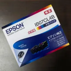 EPSON 純正インクカートリッジ IB07CL4B 大容量 4色パック - メルカリ