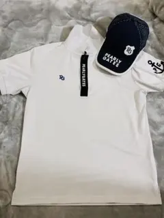 ★お得・セット販売★PEARLY GATES ポロシャツ&キャップ ネイビー♪