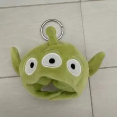 リトルグリーンメン　ファンキャップキーホルダー