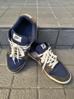 Nike Dunk Low PRM　ネイビー コーデュロイ スニーカー