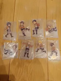 一番くじ 進撃の巨人 H賞 アクリルスタンド コンプリートセット