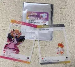 わんだふるぷりきゅあ　ハロウィン クリアカード　大福　こむぎ