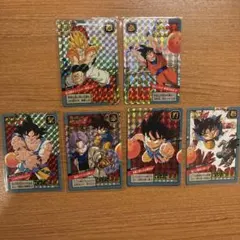 ドラゴンボールカードダス　スーパーバトル（6枚セット）