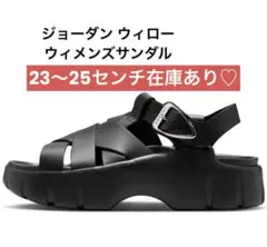 新品 NIKE ジョーダン ウィロー ウィメンズサンダル 黒　25 メンズのサムネイル