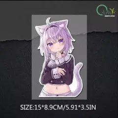シール•ステッカー ホロライブ 猫又おかゆ おかゆん①