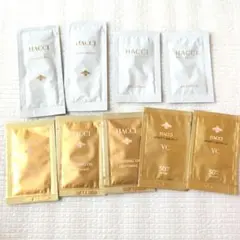HACCI 新品未開封品サンプル　クレンジング　ミルクローション　セラム　9点のサムネイル
