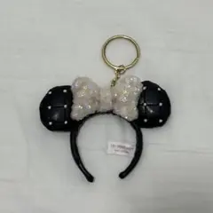 ディズニー ミニー カチューシャ キーホルダー