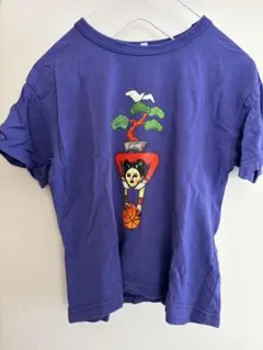 マーキーズ　紫色 イラスト Tシャツ サイズ120