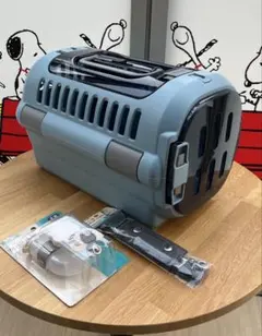 リッチェル キャンピングキャリーファイン ダブルドア 給水器 ショルダー セットのサムネイル