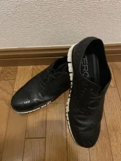 Cole Haan ZEROGRAND ウィングチップ ブラックのサムネイル