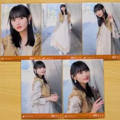 遠藤さくら　ネーブルオレンジ ５種コンプ　生写真　乃木坂46