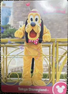 ディズニー　パルパルーザ　コレクションカード　プルート