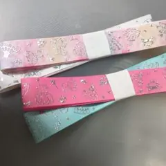 プリンセス柄 グログランリボン 4種セット