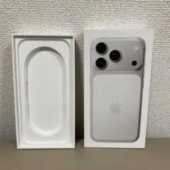 Apple iPhone 17 Pro Max シルバー　箱のみ