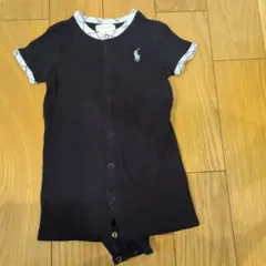 美品　Ralph Lauren ネイビー ロンパース 6M