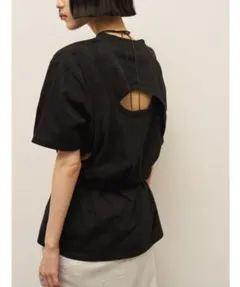 AIC バックレイヤードフィットTシャツ ブラックのサムネイル