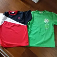 バドミントン用シャツ2点セット