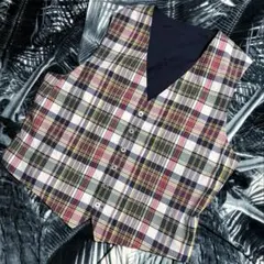 未使用 Polo by Ralph Lauren タイガーラベル マドラスベスト