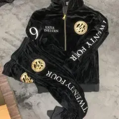 24karats EXILE ベロア セットアップ XLサイズ
