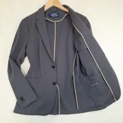 ナノユニバース　ダメリーノ　コンフォートジャケット　SOLOTEX グレー　S