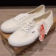 タグ付き新品 VANS AUTHENTIC LO 22.5cm ホワイト