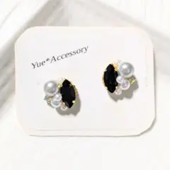 14-49　ハンドメイド☆ビジューピアス／イヤリング
