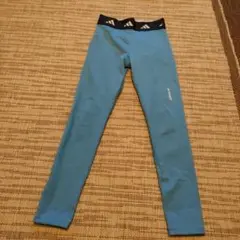 adidas TECHFIT タイツ S 青