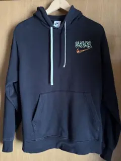 【希少デザイン】NIKE ナイキ パーカーLサイズ バックプリント ストリート
