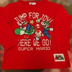 スーパーマリオ Tシャツ レッド　しまむら