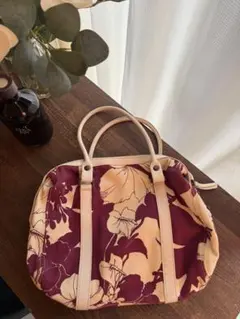 MIU MIU TESSUTO PRINTハイビスカス柄 キャンバストートバッグのサムネイル