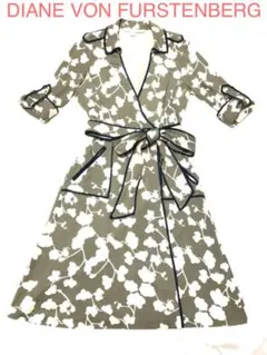 ダイアンフォンファステンバーグ❤︎シルクジャージ ラップワンピース❤︎4