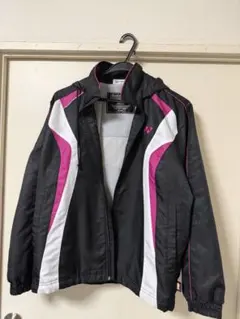 YONEX ウィンドブレーカー ブラック/ピンク SSのサムネイル