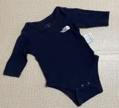 ノースフェイス　ロンパース　長袖　ネイビー　70サイズ