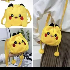 ✨️ポケモン ピカチュウ 巾着 ショルダーバッグ✨️