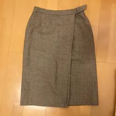 MACKINTOSH チェック柄 ラップスカートのサムネイル