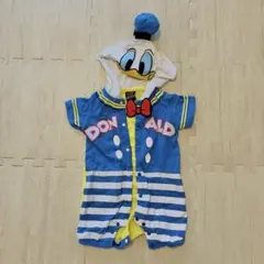 ドナルドダックのロンパース カバーオール 70cm BABYDOLL