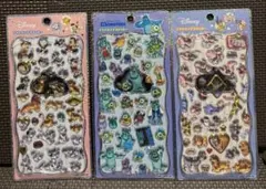 正規品 ディズニープチドロップステッカー 3枚セット