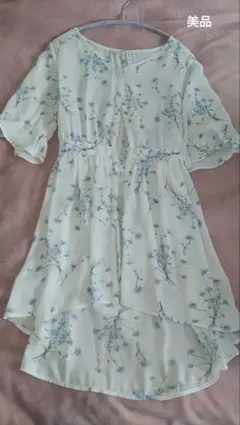 【❁美品 LDプライム❁❁】キレイ系 花柄ガウンワンピース❁