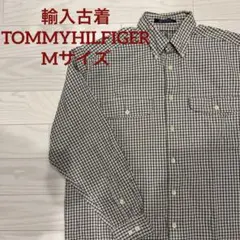 TOMMY HILFIGER トミー　チェック　ネルシャツ 長袖　Mサイズ