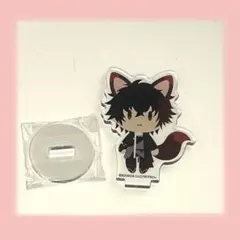 刀剣乱舞 日本刀と未来展 御伴散歩 ミニアクリルスタンド 肥前忠広 キツネ装備