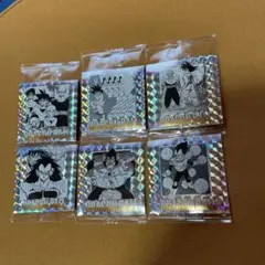 ドラゴンボール40周年　 ウエハースシール　6枚セット