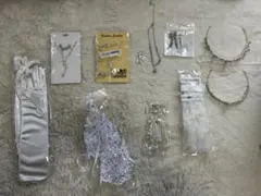 ウェディング アクセサリーセット ホワイト