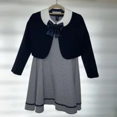 セレモニー フォーマル ワンピースセット130 卒業式　入学式　女の子 発表会