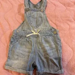 H&M デニムオーバーオール 6-9ヶ月