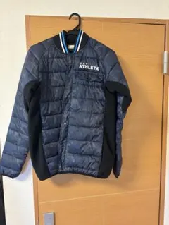ATHLETA ダウンジャケット ネイビー ブラック
