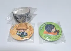 ブルーロック くら寿司 缶バッジ マスキングテープ