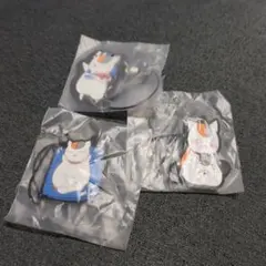 夏目友人帳ニャンコ先生　はま寿司　ラバーストラップ 3個セット